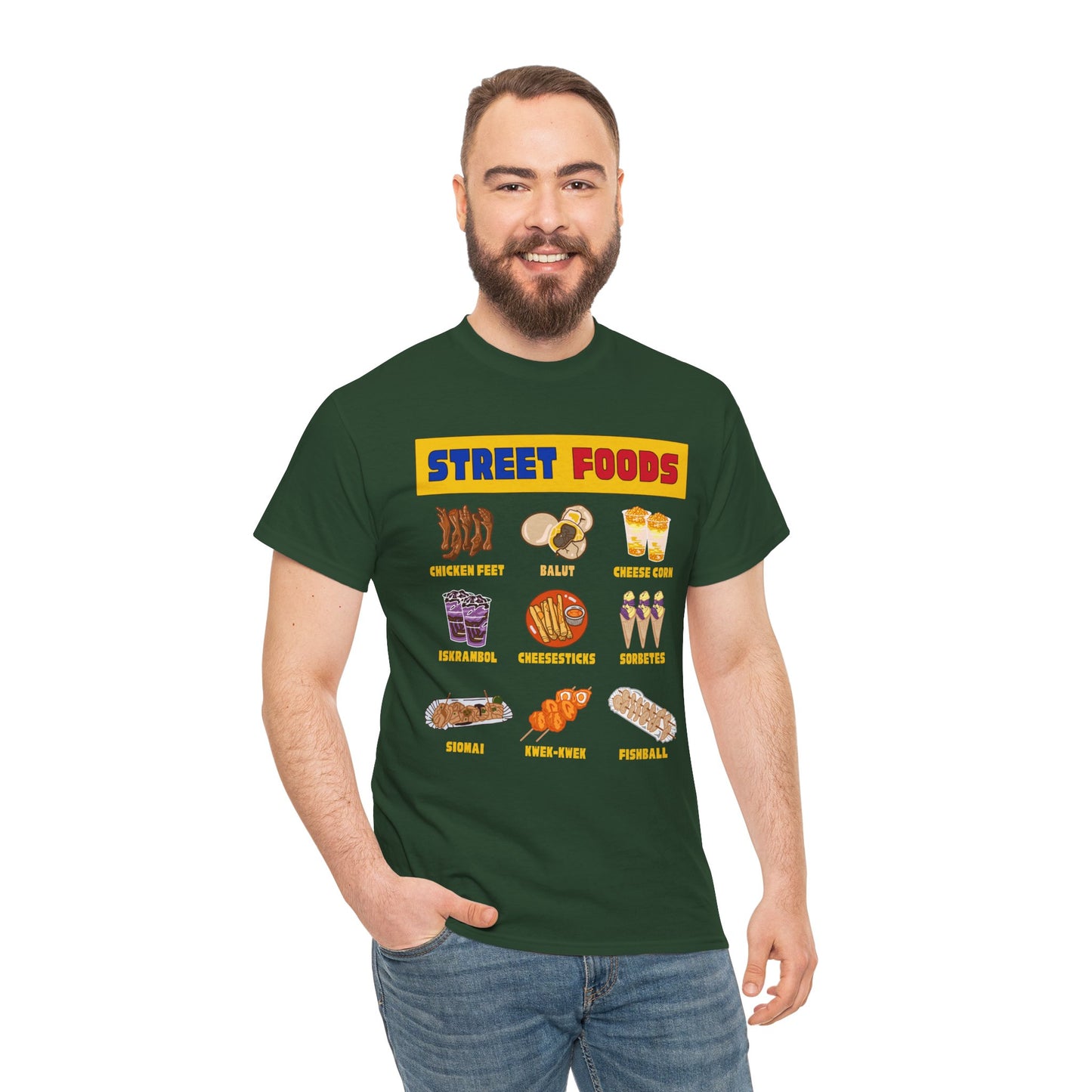 PINOY STREET FOODS - Filipino Food (T-Shirt)