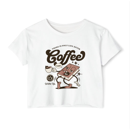 COFFEE JELLY - Coffee (Crop Top)