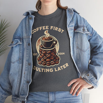 ORANGE AMERICANO - Coffee (T-Shirt)